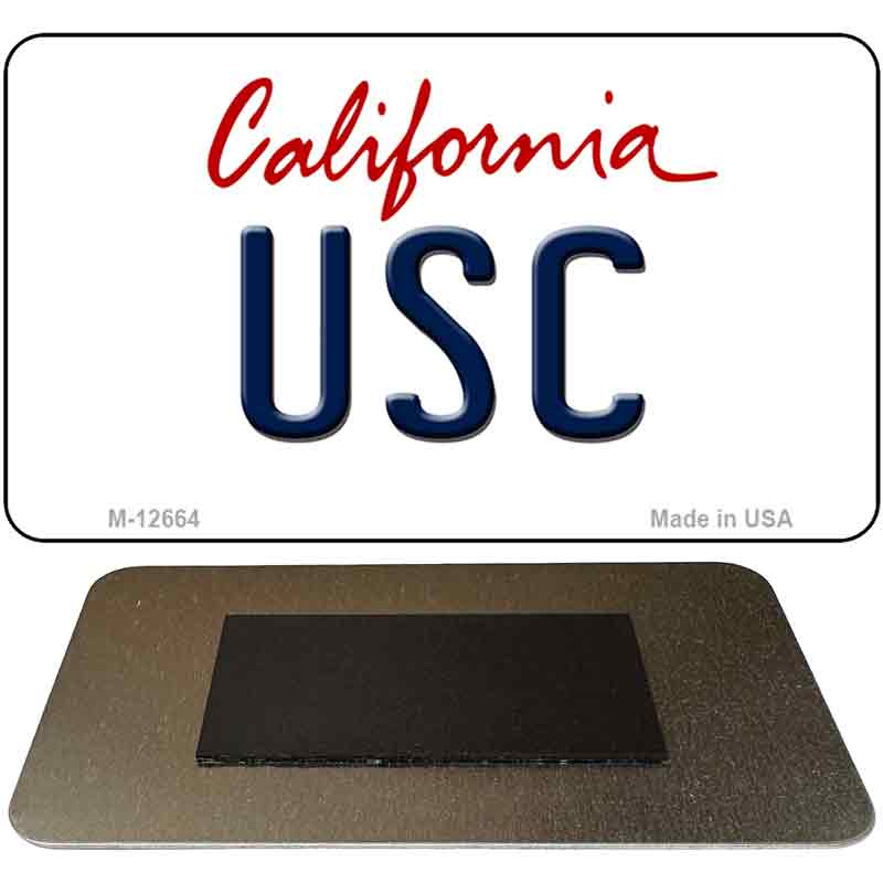 USC Novelty Metal Magnet M-12664