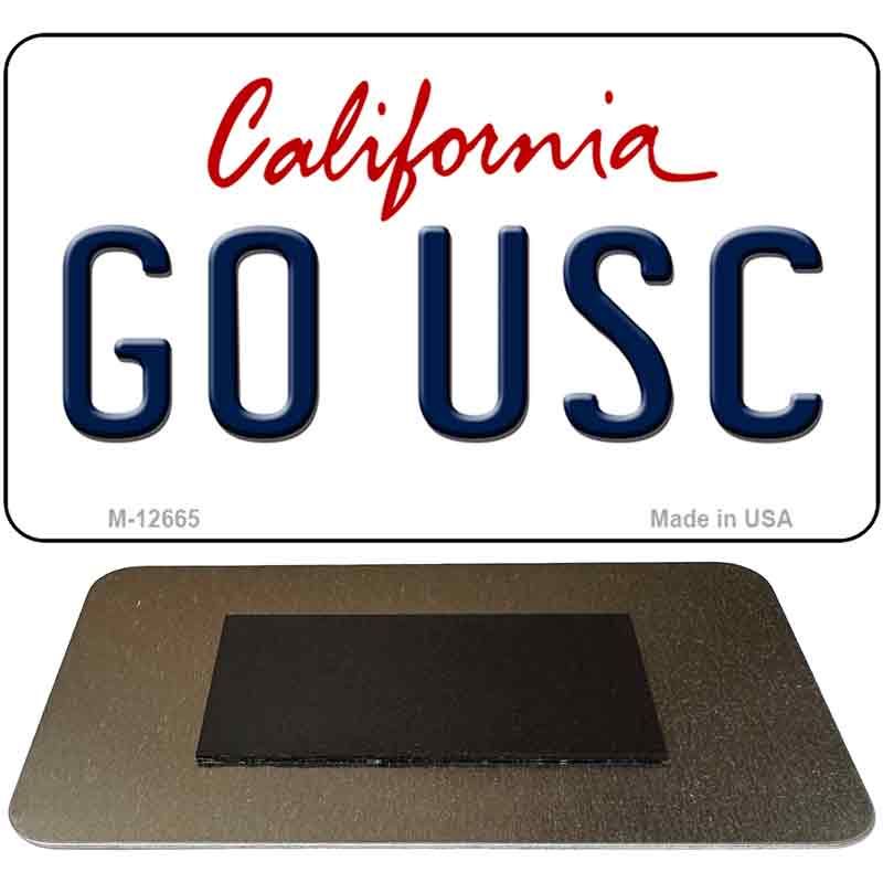 Go USC Novelty Metal Magnet M-12665