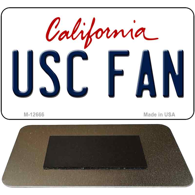 USC Fan Novelty Metal Magnet M-12666