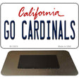 Go Cardinals Novelty Metal Magnet M-12674