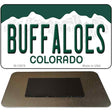 Buffaloes Novelty Metal Magnet M-12678