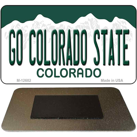 Go Colorado State Novelty Metal Magnet M-12682