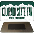 Colorado State Fan Novelty Metal Magnet M-12683