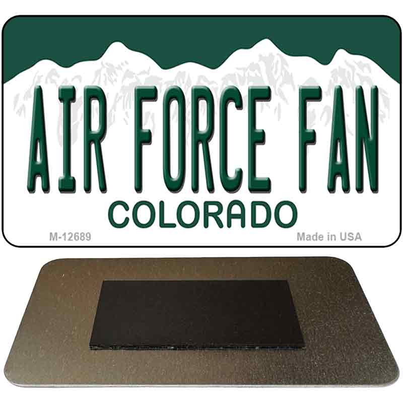 Air Force Fan Novelty Metal Magnet M-12689