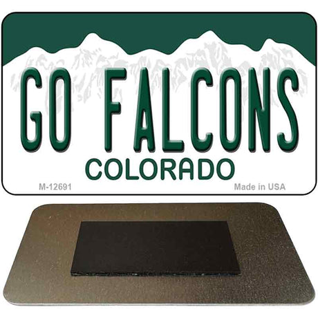 Go Falcons Novelty Metal Magnet M-12691