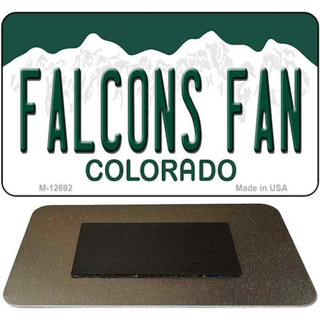 Falcons Fan Novelty Metal Magnet M-12692