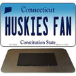 Huskies Fan Novelty Metal Magnet M-12695