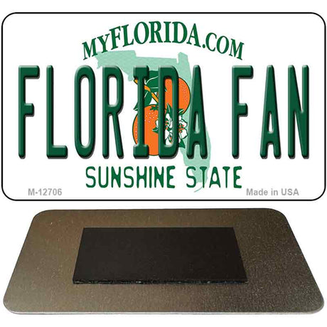 Florida Fan Novelty Metal Magnet M-12706