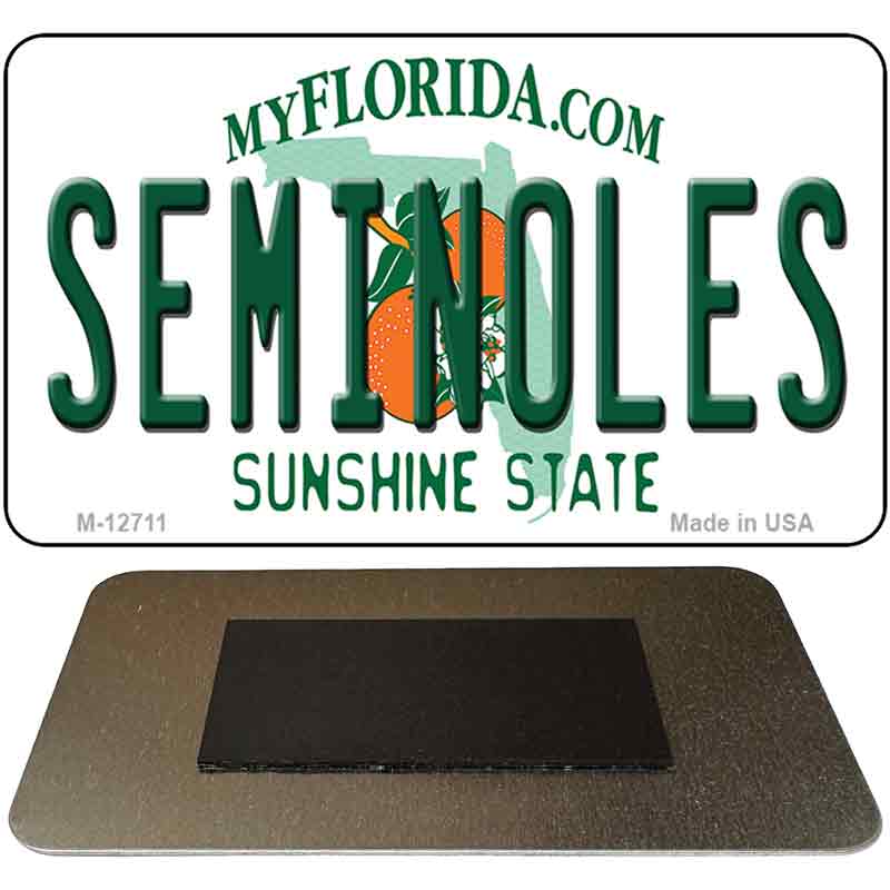 Seminoles Novelty Metal Magnet M-12711