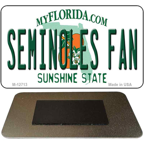 Seminoles Fan Novelty Metal Magnet M-12713