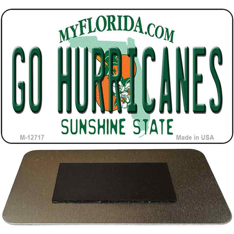 Go Hurricanes Novelty Metal Magnet M-12717