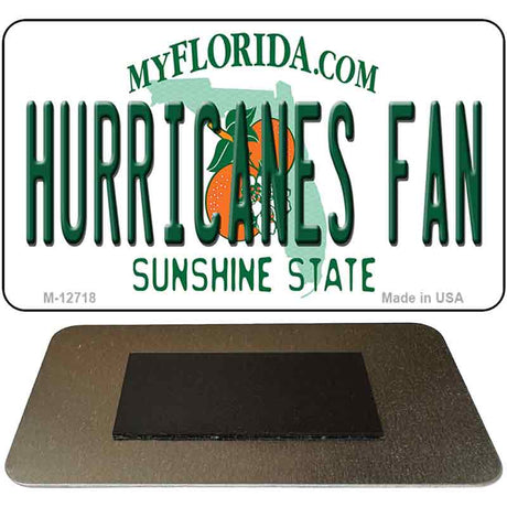 Hurricanes Fan Novelty Metal Magnet M-12718