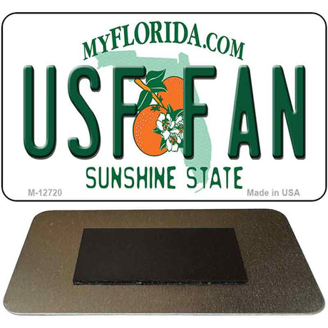 USF Fan Novelty Metal Magnet M-12720