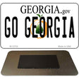 Go Georgia Novelty Metal Magnet M-12724