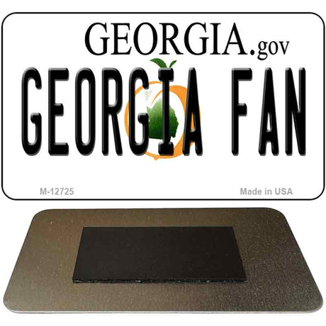 Georgia Fan Novelty Metal Magnet M-12725