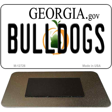 Bulldogs Novelty Metal Magnet M-12726