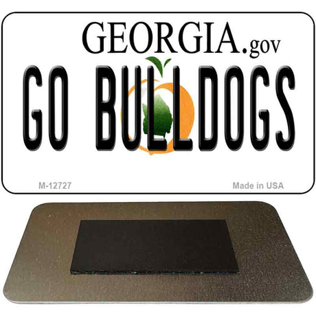 Go Bulldogs Novelty Metal Magnet M-12727