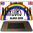 Warriors Fan Novelty Metal Magnet M-12733