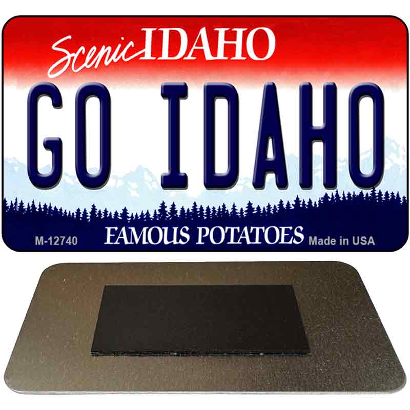 Go Idaho Novelty Metal Magnet M-12740