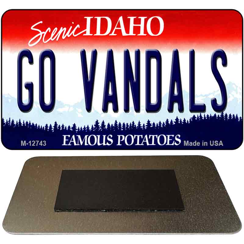 Go Vandals Novelty Metal Magnet M-12743