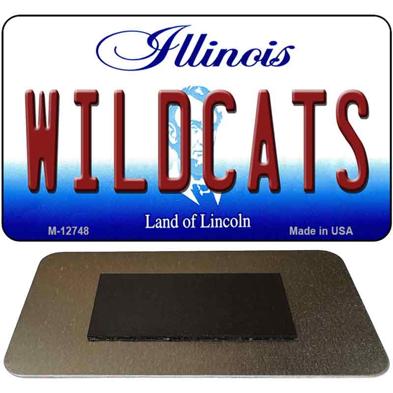 Wildcats Novelty Metal Magnet M-12748