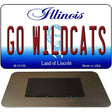 Go Wildcats Novelty Metal Magnet M-12749