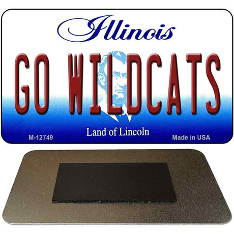 Go Wildcats Novelty Metal Magnet M-12749