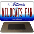 Wildcats Fan Novelty Metal Magnet M-12750