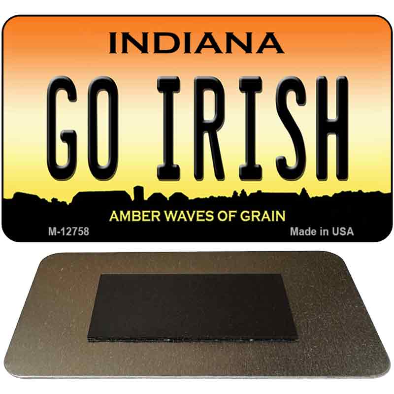 Go Irish Novelty Metal Magnet M-12758