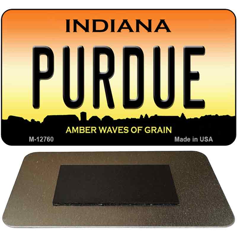 Purdue Novelty Metal Magnet M-12760