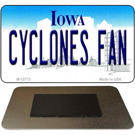 Cyclones Fan Novelty Metal Magnet M-12773