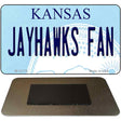 Jayhawks Fan Novelty Metal Magnet M-12779