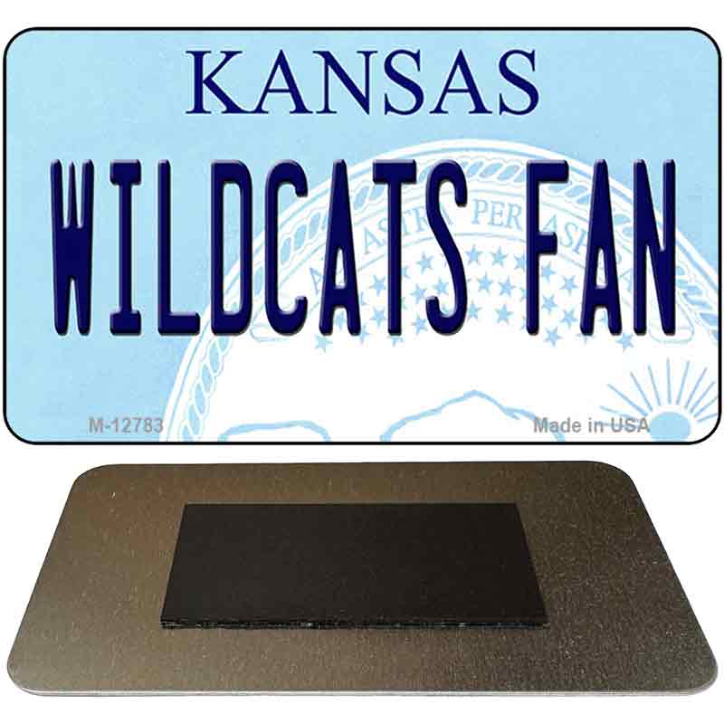 Wildcats Fan Novelty Metal Magnet M-12783