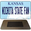 Wichita State Fan Novelty Metal Magnet M-12785