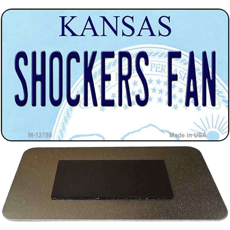 Shockers Fan Novelty Metal Magnet M-12788