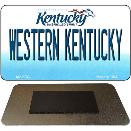 Western Kentucky Novelty Metal Magnet M-12793