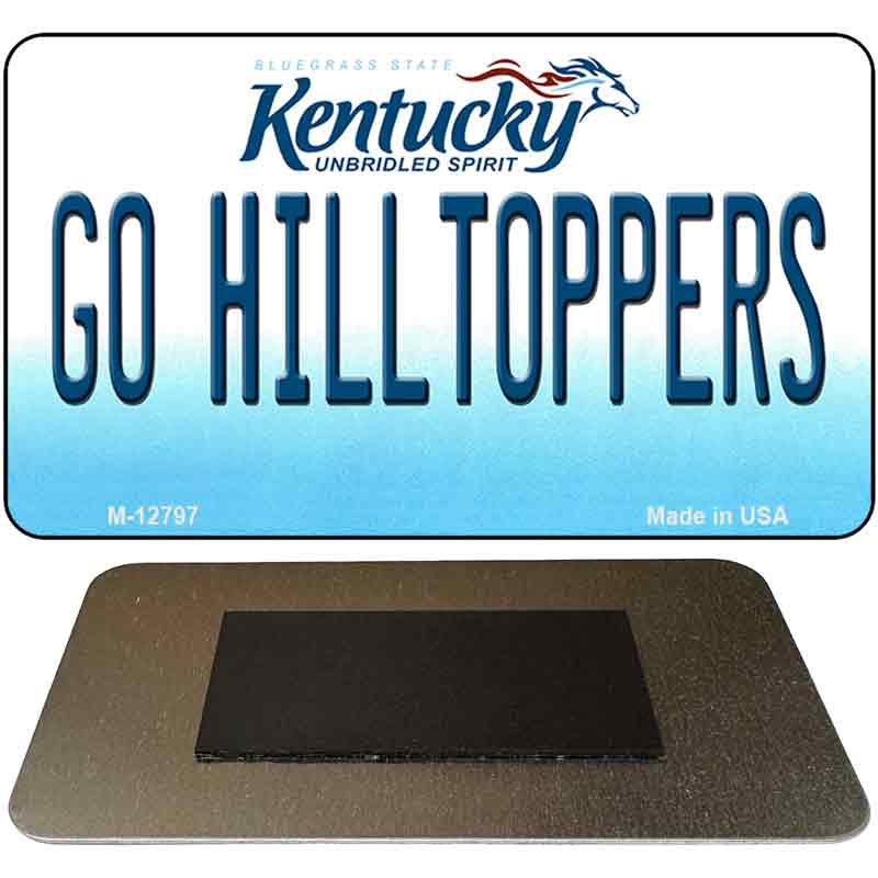 Go Hilltoppers Novelty Metal Magnet M-12797