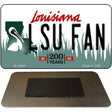 LSU Fan Novelty Metal Magnet M-12800