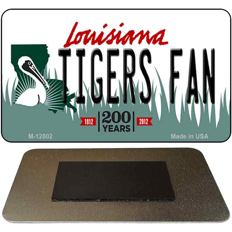 Tigers Fan Novelty Metal Magnet M-12802