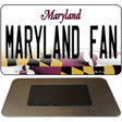 Maryland Fan Novelty Metal Magnet M-12804