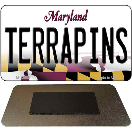 Terrapins Novelty Metal Magnet M-12805