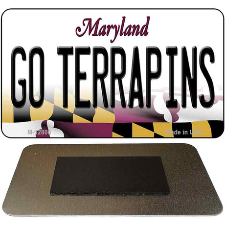 Go Terrapins Novelty Metal Magnet M-12806