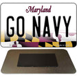 Go Navy Novelty Metal Magnet M-12809