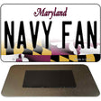 Navy Fan Novelty Metal Magnet M-12810