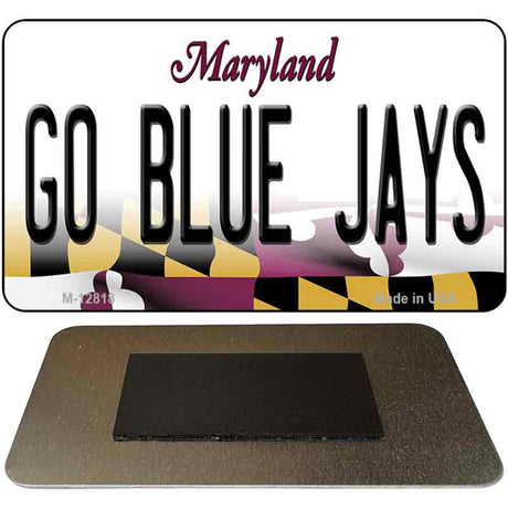 Go Blue Jays Novelty Metal Magnet M-12818