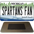 Spartans Fan Novelty Metal Magnet M-12838