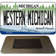 Western Michigan Novelty Metal Magnet M-12839