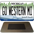 Go Western Michigan Novelty Metal Magnet M-12840