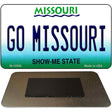 Go Missouri Novelty Metal Magnet M-12856