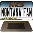 Montana Fan Novelty Metal Magnet M-12860